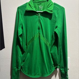 Nike Vibrant Green Half-Zip Pullover